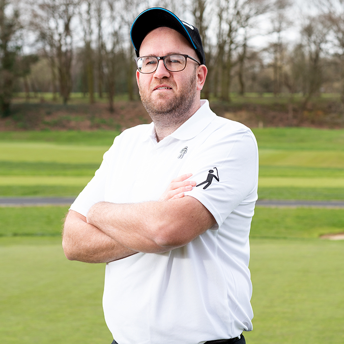 Mens Golf Shirt White